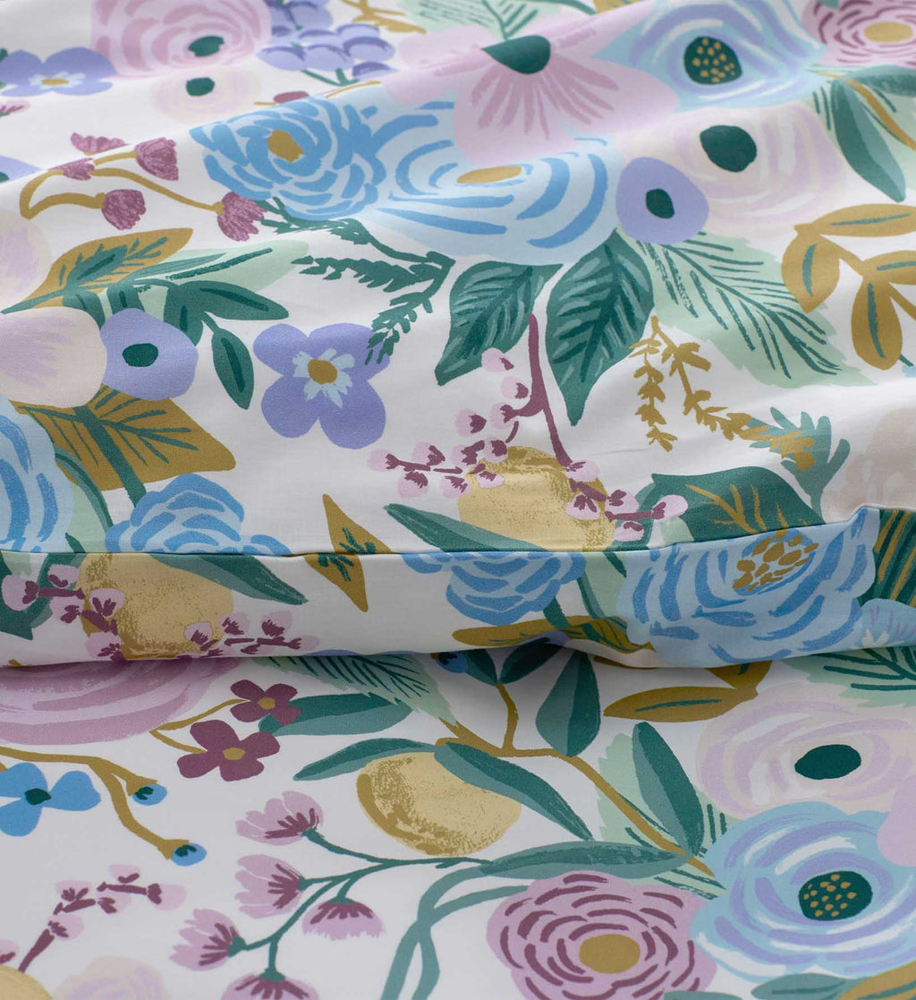 Percale Duvet Cover - Garden Party Lilac