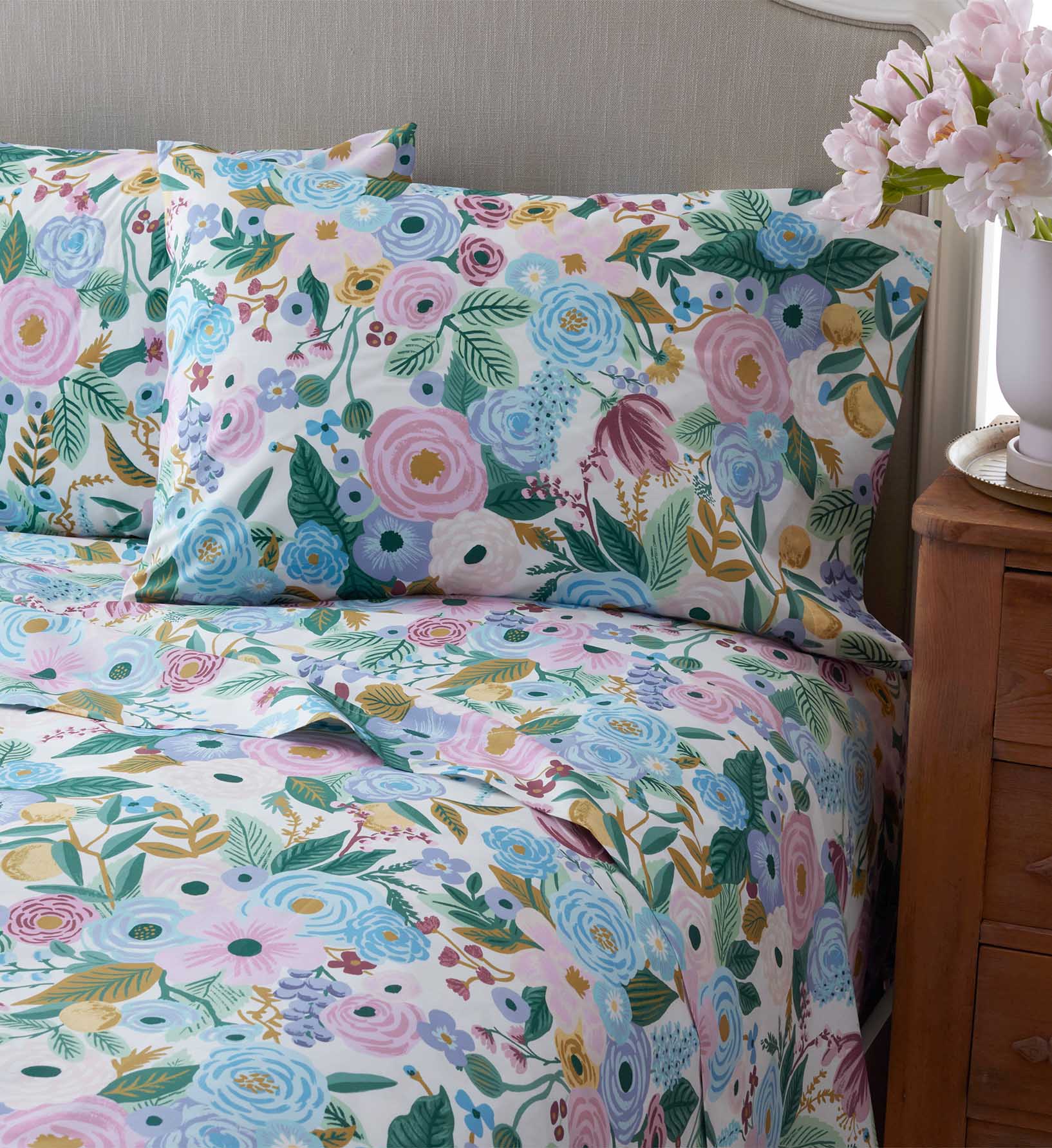 Percale Sheet Set - Garden Party Lilac