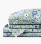 Percale Sheet Set - Strawberry Fields Slate