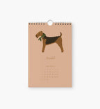2027 Kitchen Calendar - Dog of the Month