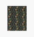 Wildwood Vines Cotton Metallic Fabric - Black