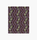 Wildwood Vines Cotton Metallic Fabric - Aubergine