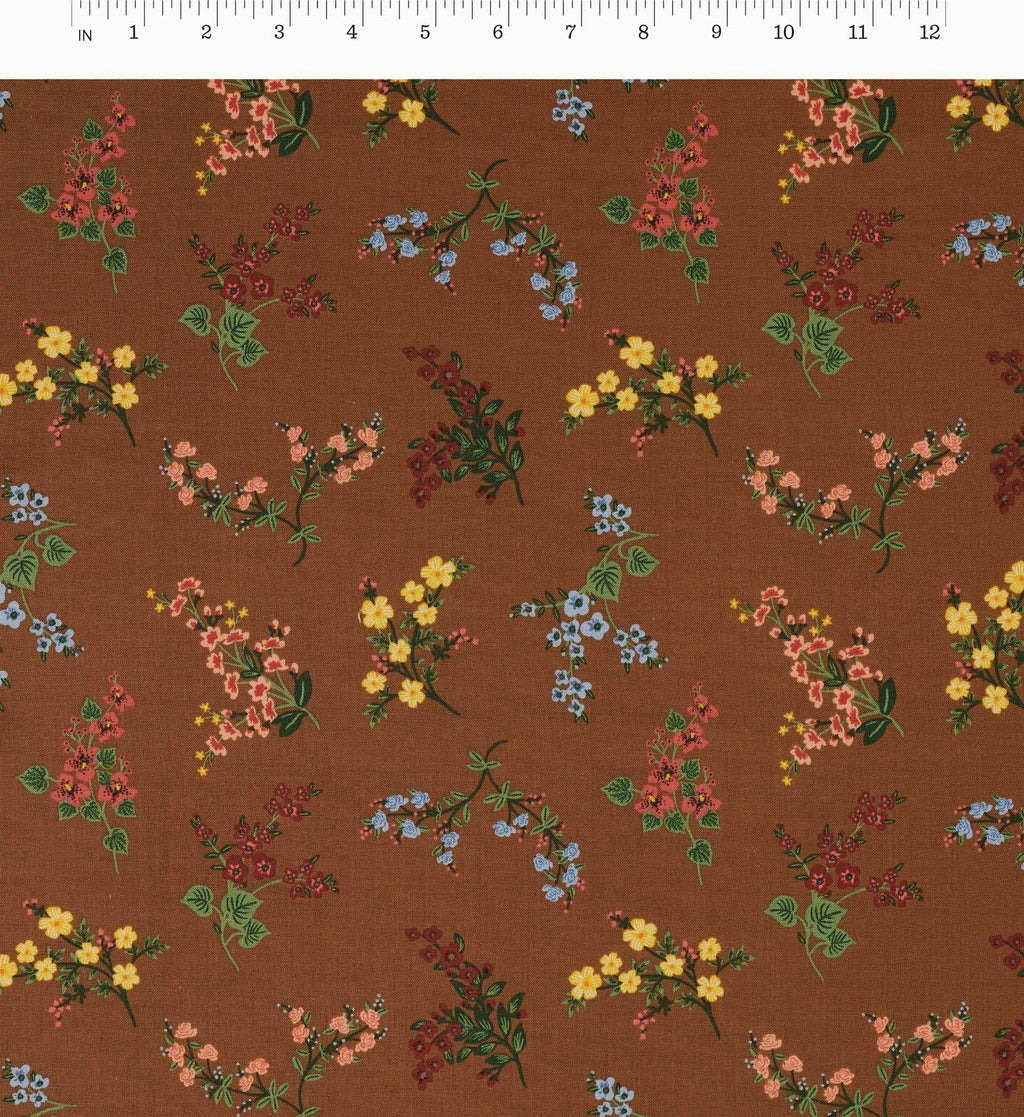 Amelia Cotton Fabric - Clay