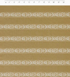 Estee Stripe Cotton Fabric - Orche