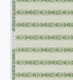 Estee Stripe Cotton Fabric - Cream