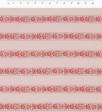 Estee Stripe Cotton Fabric - Pink