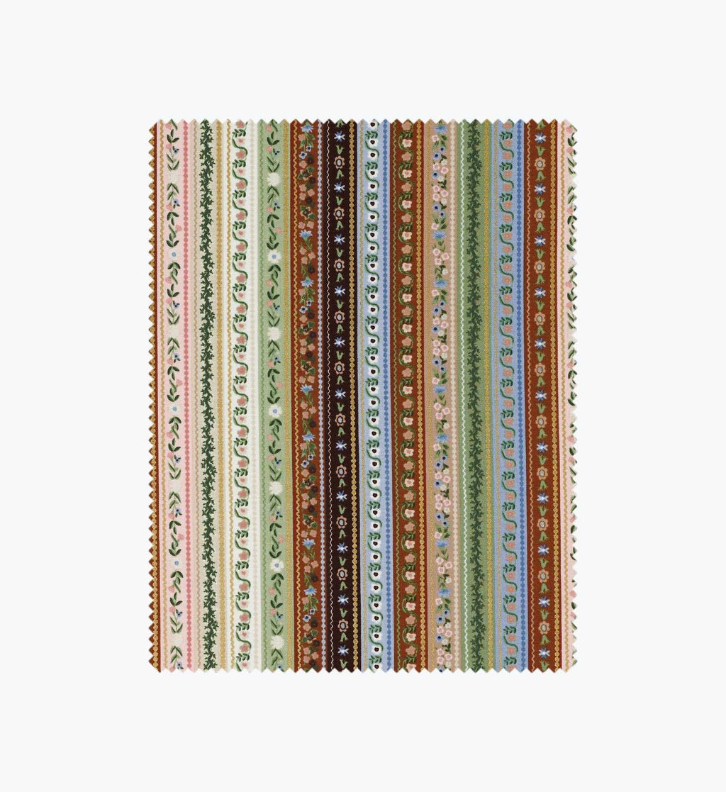 Gemma Cotton Metallic Fabric - Multi II