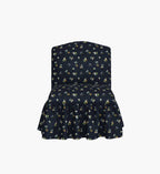 Edie Slipper Chair - Ditsy Dahlia Navy
