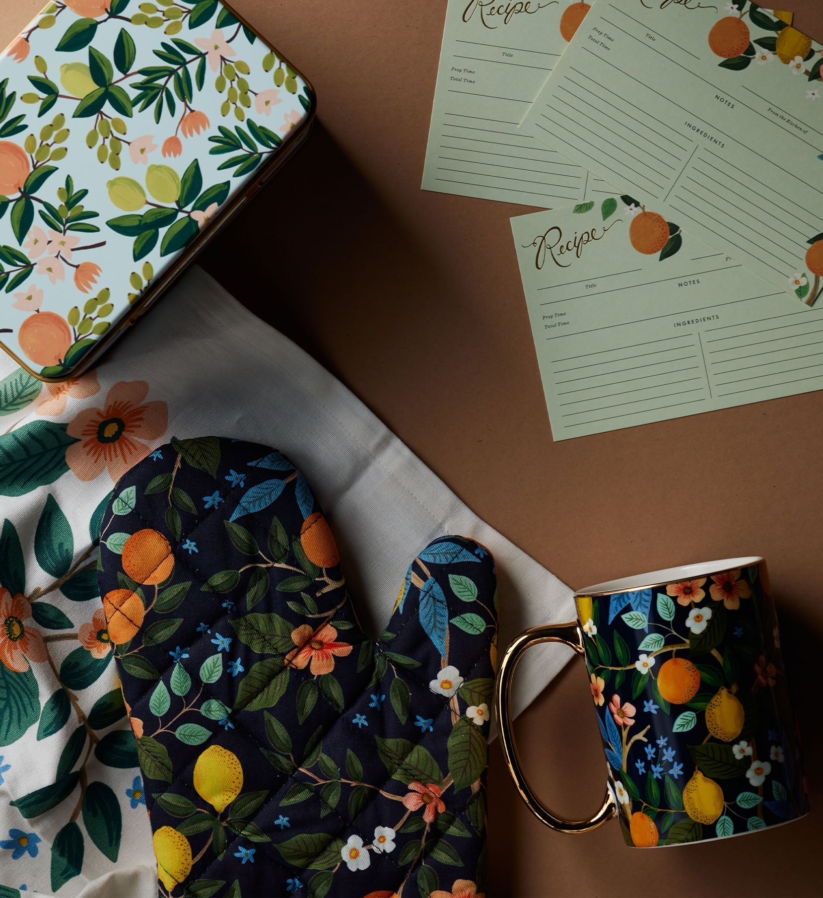 Recipe Cards - Citrus Grove