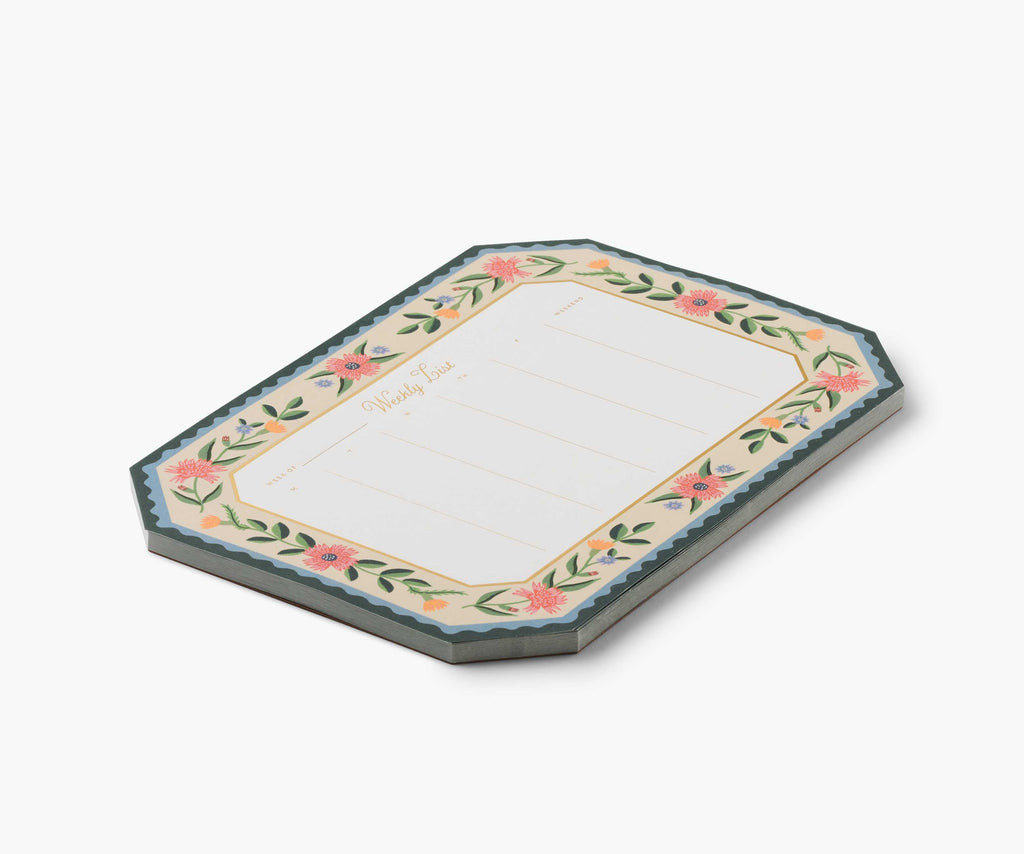 Weekly Desk Pad - Aster