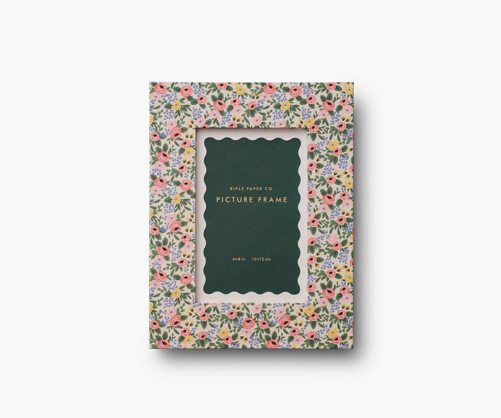 Paper Wrapped Picture Frame - Rosa