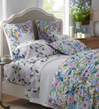 Embroidered Pillow Cover - Garden Party Ivory