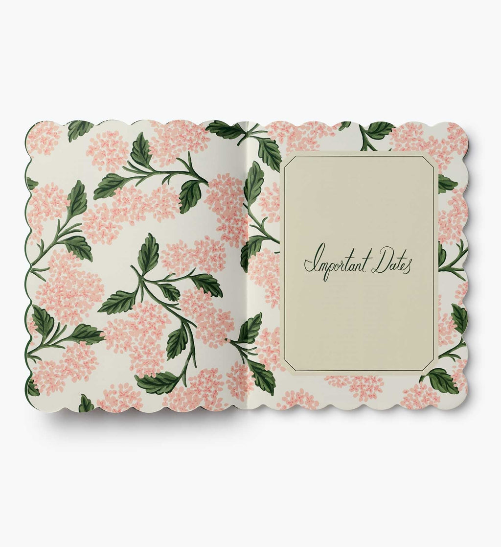 2026-2027 12-Month Academic Appointment Notebook - Pink Hydrangea