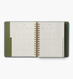 2026-2027 17-Month Academic Covered Spiral Planner - Paisley