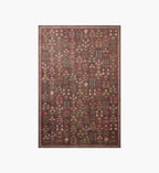 Edinburgh Campbell Power Loomed Rug - Merlot