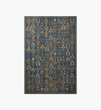 Edinburgh Campbell Power Loomed Rug - Navy