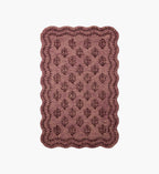 Lisette Wool Hooked Rug - Plum