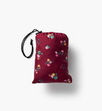 Packable Rain Poncho - Ditsy Dahlia