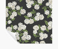 Hydrangea Peel & Stick Wallpaper - Black & White