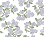 Hydrangea Peel & Stick Wallpaper - Lilac & White