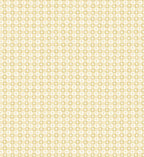 Daisy Gingham Peel & Stick Wallpaper - Gold