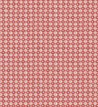 Daisy Gingham Peel & Stick Wallpaper - Red