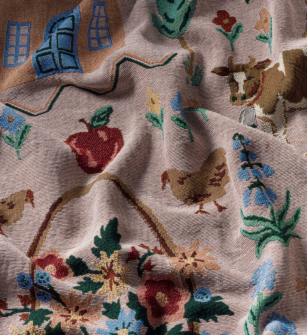 Woven Blanket - Home Sweet Home