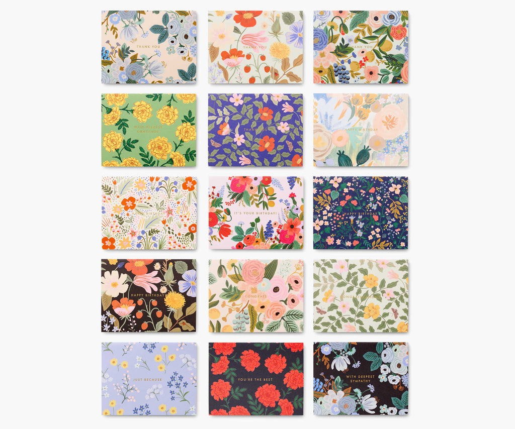 Essentials Card Box - Mixed Florals