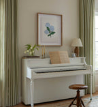 Framed Wall Art - Hydrangea Cream