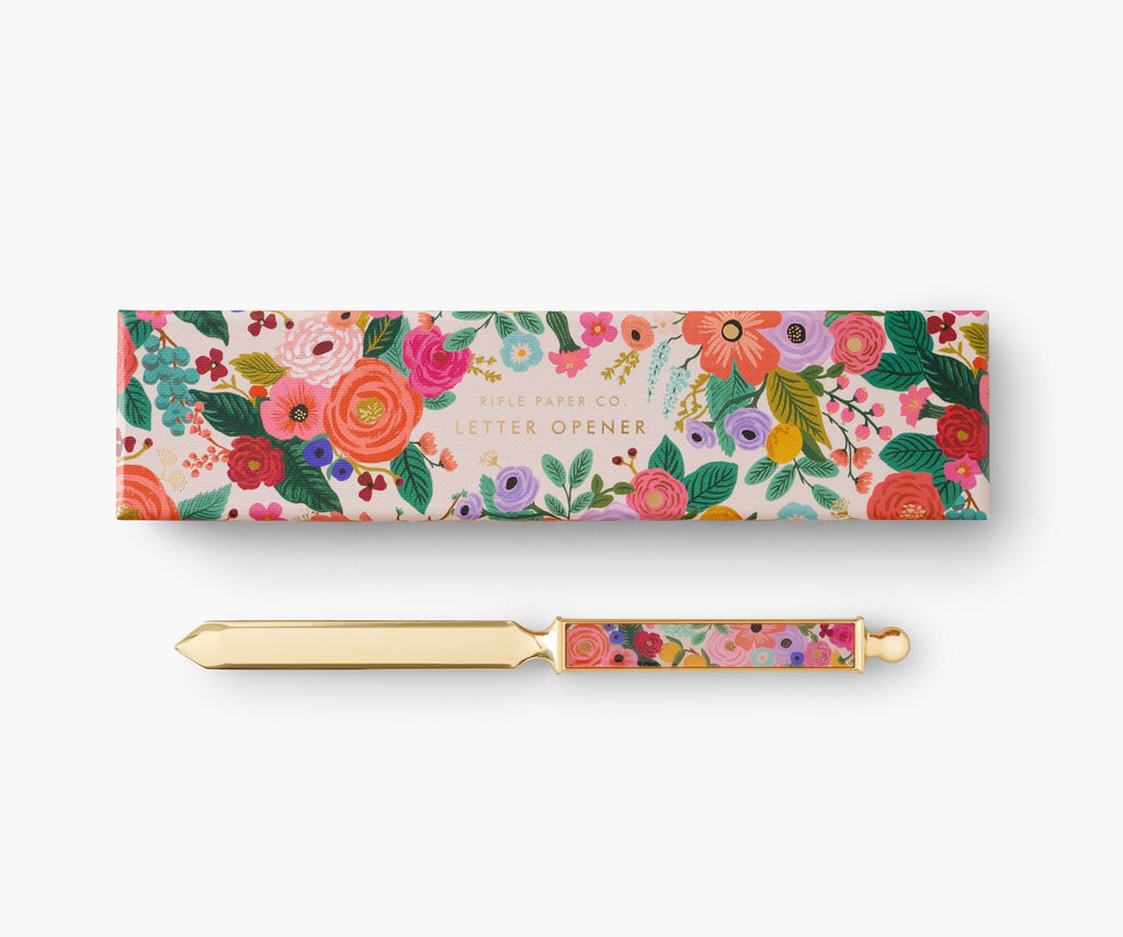 Garden Party Brass Letter Opener