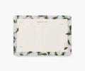 Weekly Desk Pad - Hydrangea