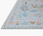 Menagerie Camont Printed Rug - Light Blue