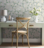 Hydrangea Wallpaper - Linen